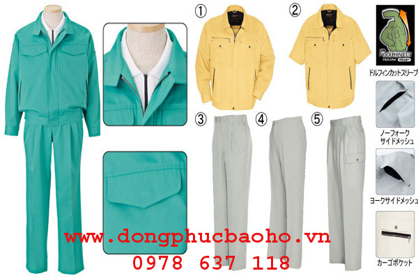 May đồng phục bảo hộ | May dong phuc bao ho